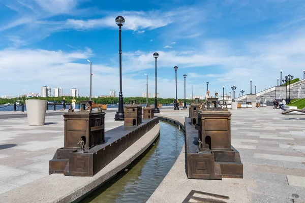 Moscow Russia May 2021 North River Terminal Passenger Terminal River — Stock Photo, Image