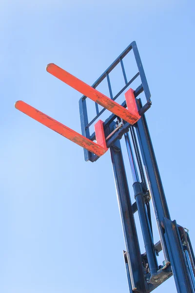 High fork loader sky — Stock Photo, Image