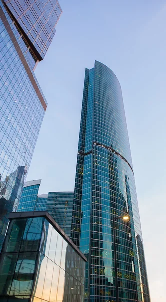 Buildings of modern business center — Stock Photo, Image