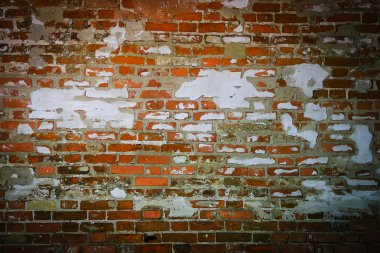 Eski tuğla duvar