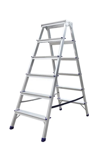 Aluminium metal stap-ladder — Stockfoto