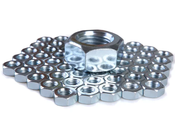 Metal nuts — Stock Photo, Image