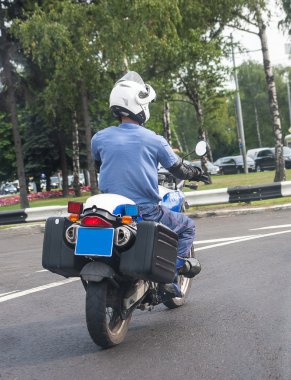 Polis memuru motosiklet