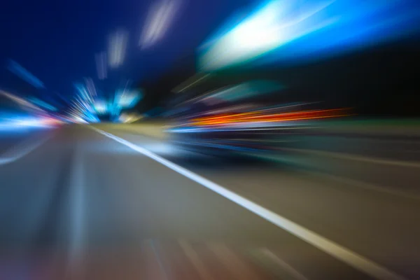 Night highway — Stock Photo, Image