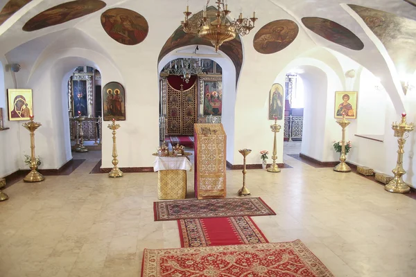 Interior de la antigua iglesia ortodoxa — Foto de Stock