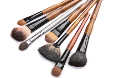 izole makyaj için fırçalar