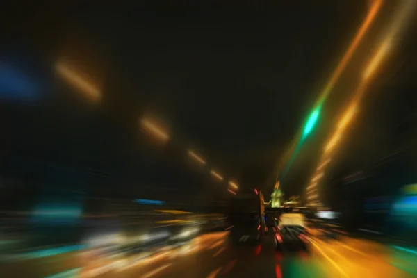 Autoroute de nuit — Photo