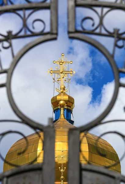 Cúpula de igreja ortodoxa — Fotografia de Stock