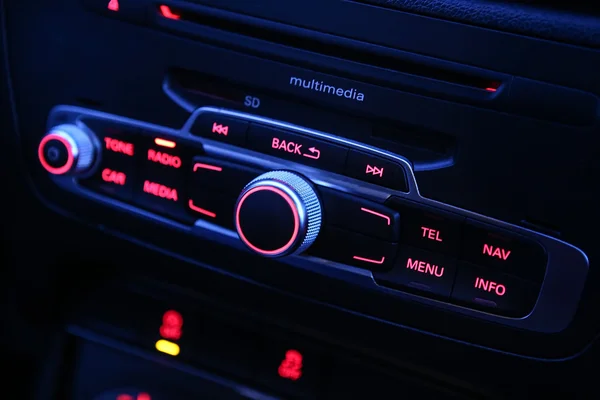 Ricevitore radio dell'automobile — Foto Stock