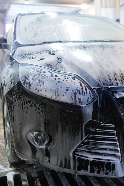 Tasa de penalización del coche en lavado de coches — Foto de Stock