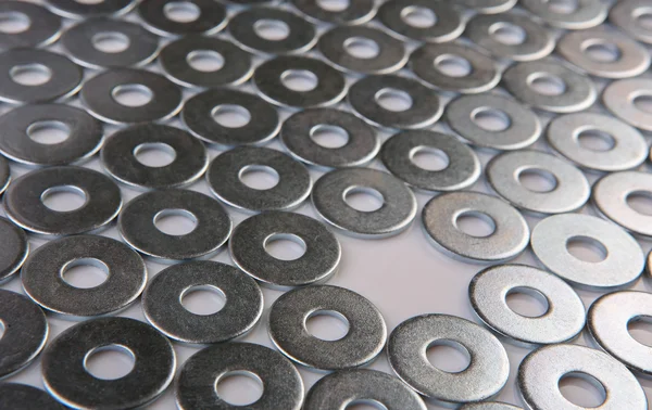 Metal chromeplated background — Stock Photo, Image