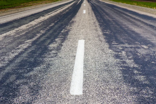 Snelweg beurt — Stockfoto