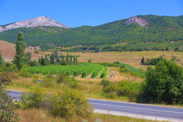 Krym horská krajina — Stock fotografie
