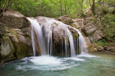 Crimea güzel Dzhur dzhur düşer