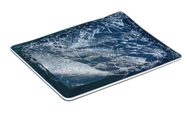 Tablet ile ekran kırık