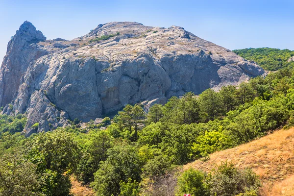 Crimea bel paesaggio di montagna — Foto Stock