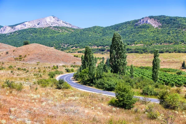 Горный пейзаж Крыма — стоковое фото