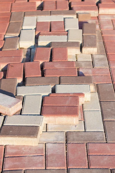 Color paving slabs — Stock Photo, Image