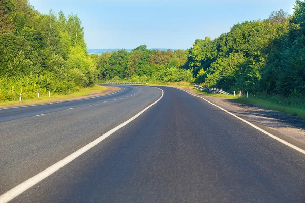 Highway wood sky — Stock Photo, Image