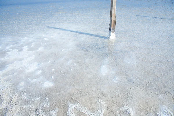 Lac salé Baskunchak en Russie — Photo