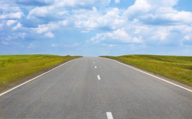 ufka doğru mesafe yol gönderdi