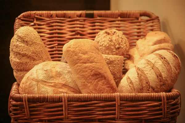 Todos os tipos de pães — Fotografia de Stock