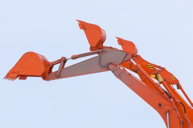 gökyüzü karşı dredges Kepçeler