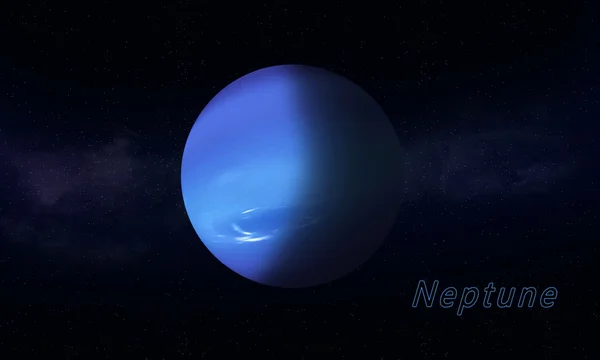 Netuno gigante azul — Fotografia de Stock