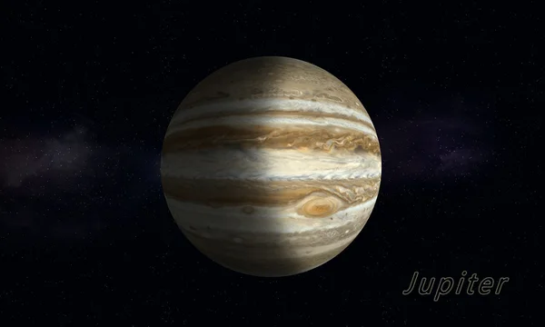 Maior Júpiter Gigante de Gás — Fotografia de Stock