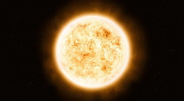 Sistema Solar Estrela — Fotografia de Stock