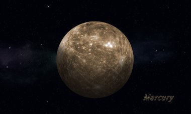 Solar Sysytem Planet Mercury clipart