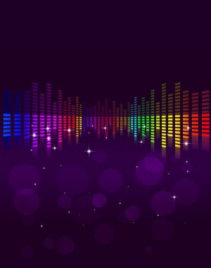 soyut müzik arkaplanı