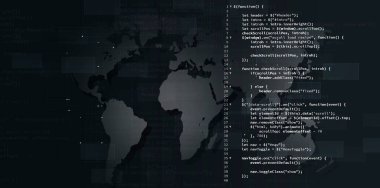 Web sitesi için web programlama dili geliştiriliyor. Ön uç ağ gelişiyor. ortam arka planını karıştır