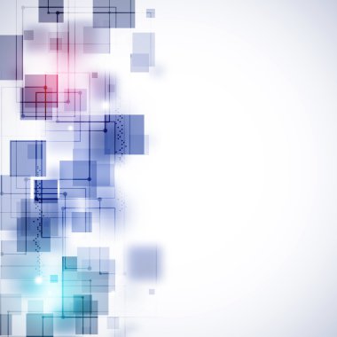 Soyut teknoloji arkaplanı