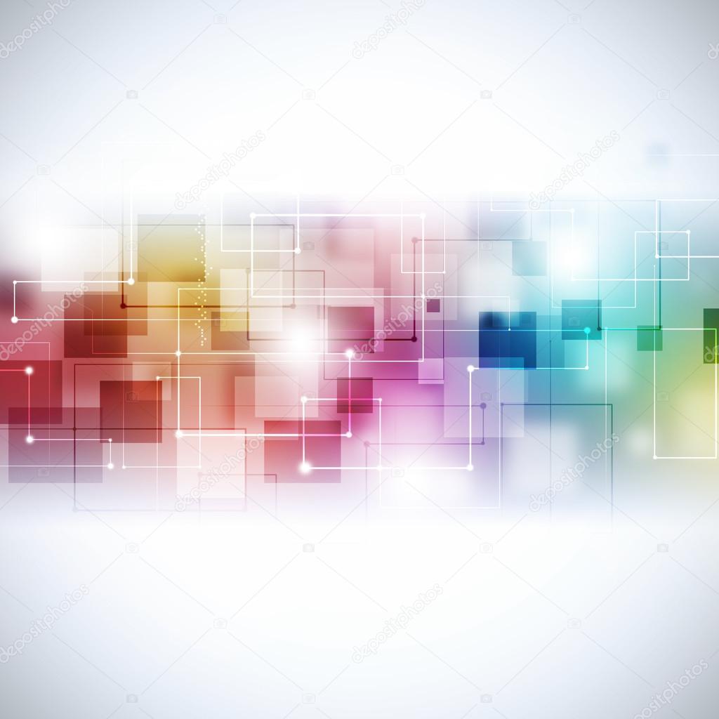 Abstract Multicolor Communication Background