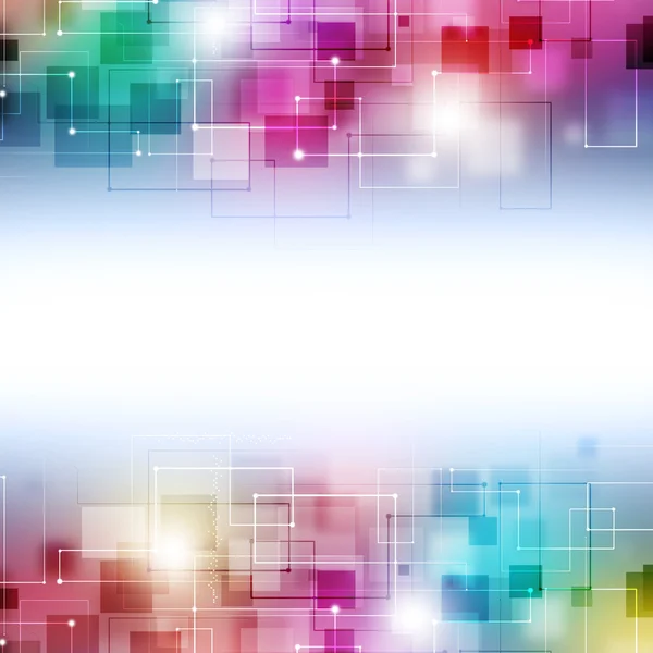 Abstract Technology Multicolor Background — Stock Photo, Image