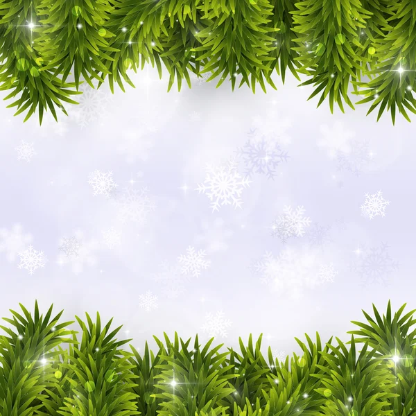 Árvore de abeto decoração de Natal — Fotografia de Stock