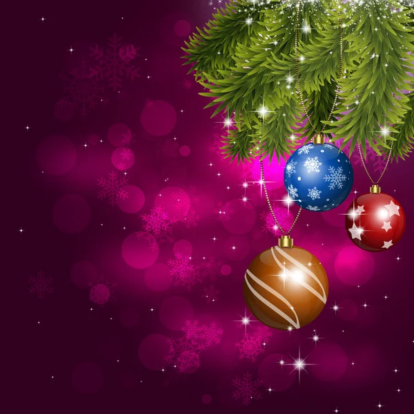 Holiday Christmas Balls — Stock Photo, Image