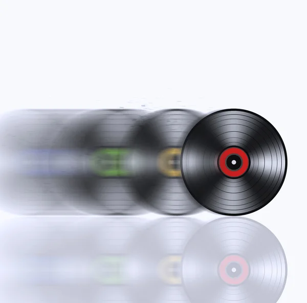 Minimalistisk Vinyl bakgrund — Stockfoto