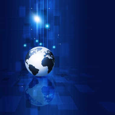 Özet iletişim arka plan