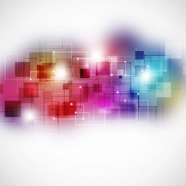 Abstract Connections Multicolor Background — Stock Photo, Image