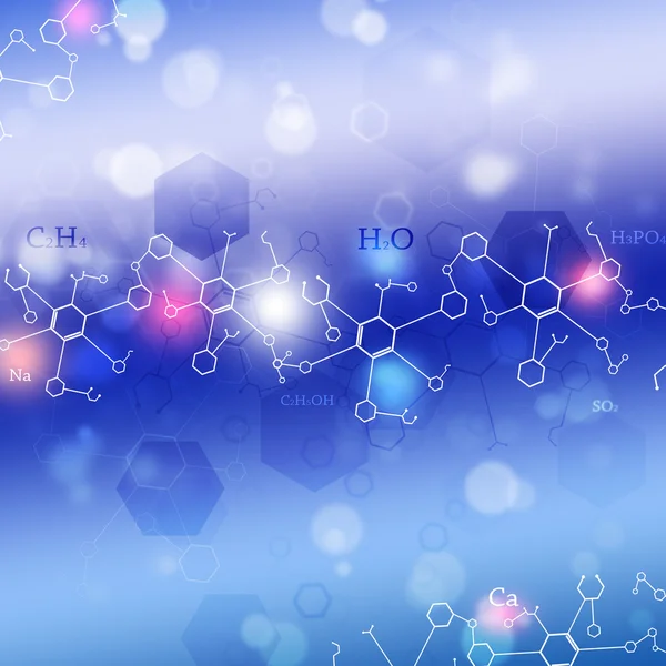 摘要科学背景 — 图库照片