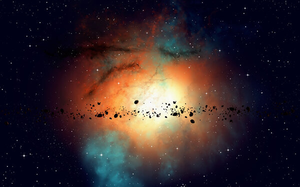 Туманность глубокого космоса
