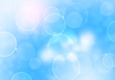 Soyut bahar parlak Bokeh ışıklar