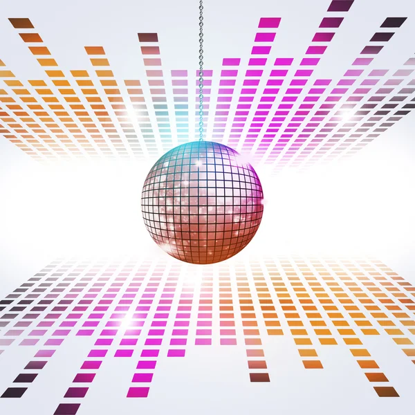 Disco muziek achtergrond — Stockfoto