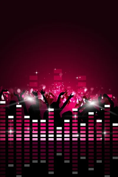 Party musik händelse — Stockfoto