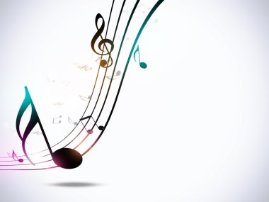 arka plan müzik notlar parti