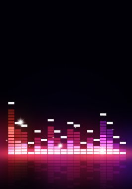Ekolayzır müzik parti Poster