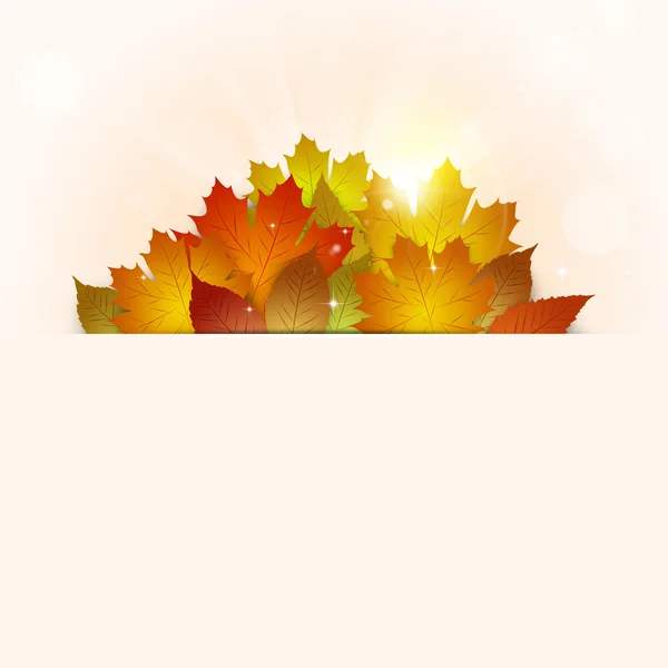 Abstracte herfstachtergrond — Stockfoto