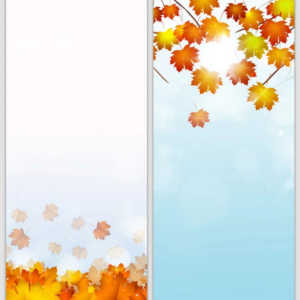 Autumn Banners — Stock Photo, Image